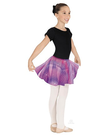 02283 Pull-On Metallic Skirt