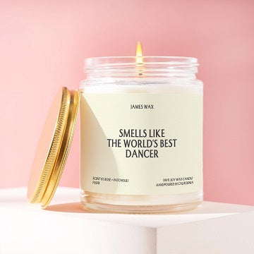 The Worlds Best Dancer Candle