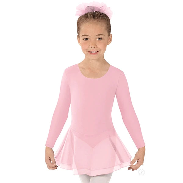 Girls Cotton Long Sleeve Dress