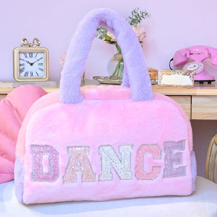 Plush "Dance" Duffle Bag