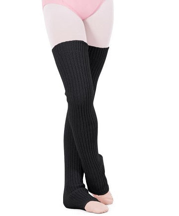 27" Soft Knit Stirrup Legwarmers by Eurotard 2625c
