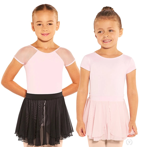 Girls Two-Tier Mesh Skirt
