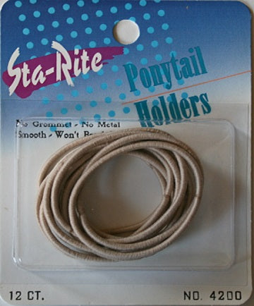 Sta-Rite Regular Size Metal Free Pony Tail Holders 12 count 4200