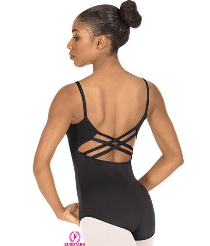 Eurotard Women's Microfiber Trestle Back Camisole Leotard 44726M