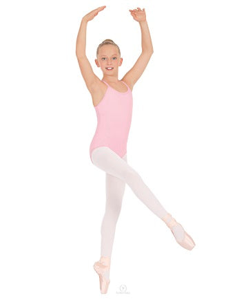 Eurotard Girl's Adjusable Convertible Strap Mircrofiber Camisole Leotard 44819C