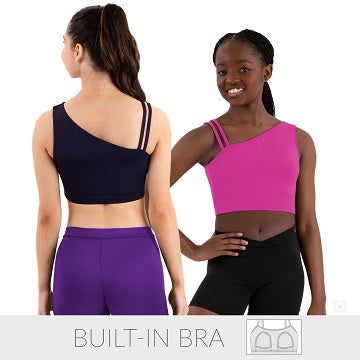 Asymmetrical Long Line Top