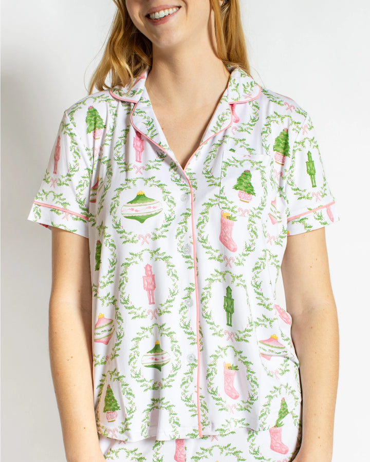 Ladies Nutcracker Dreams PJ Set