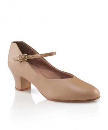 Capezio Women's Jr. Footlight™ 1.5" Heeled Character Shoe 550