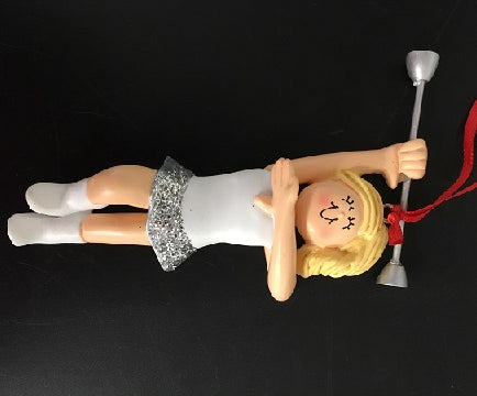 Baton Twirler Ornaments Blonde or Brunette