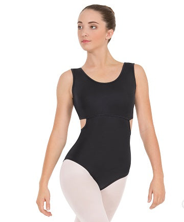 Eurotard's Women's Striped Satin Tank Leotard 61752