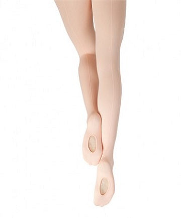 Professional Mesh Transitional™ Back Seam Tights forGirls byCapezio Size 8-12 9C