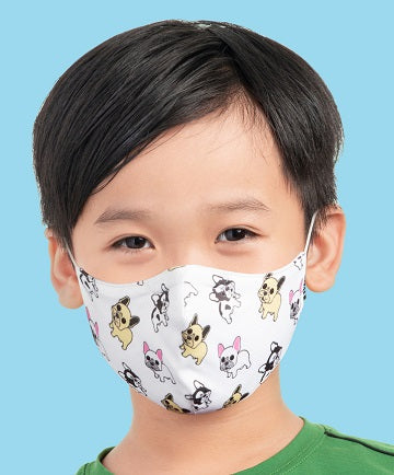 Bloch Child OSFM Printed Face Mask with Lanyard and Adjustable Ear Loops A005C