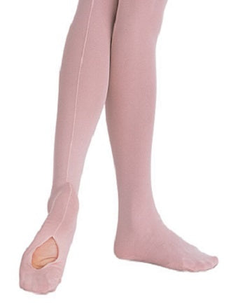 Body Wrapper's totalSTRETCH® Mesh Back Seam Convertible Tights A45