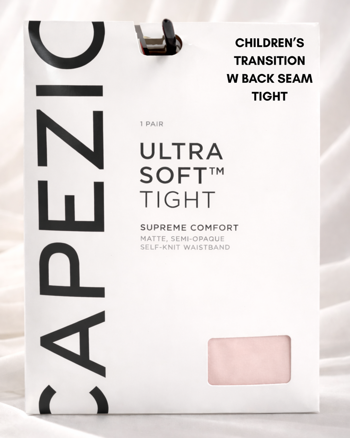 1918C Children's Capezio Transition Tights w/seam
