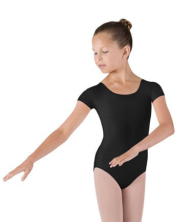 Bloch Girl's Microlux Performance Basics Cap Sleeve Leotard CL5602