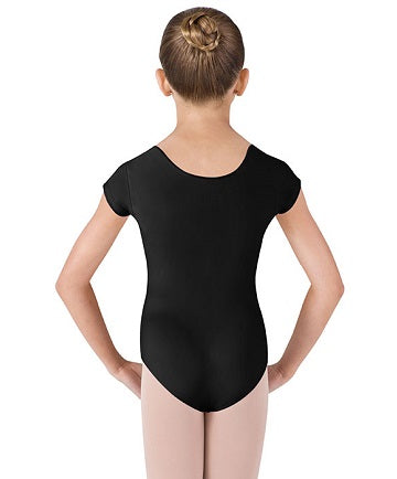 Bloch Girl's Microlux Performance Basics Cap Sleeve Leotard CL5602