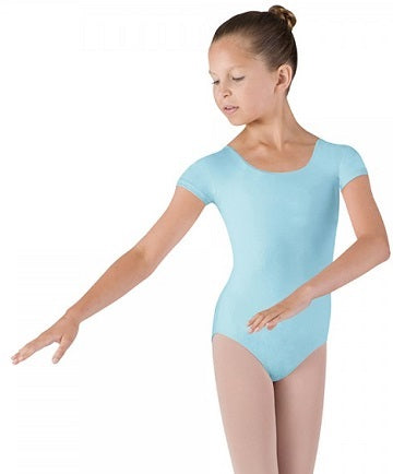 Bloch Girl's Microlux Performance Basics Cap Sleeve Leotard CL5602