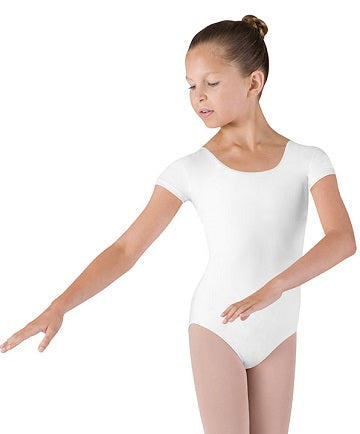 Bloch Girl's Microlux Performance Basics Cap Sleeve Leotard CL5602