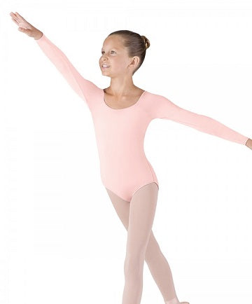 Bloch Girl's Microlux Performance Long Sleeve Leotard CL5609