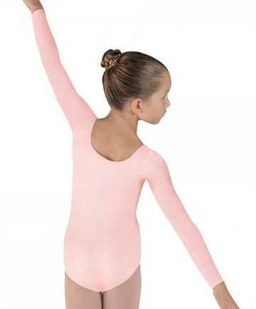 Bloch Girl's Microlux Performance Long Sleeve Leotard CL5609