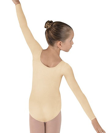 Bloch Girl's Microlux Performance Long Sleeve Leotard CL5609