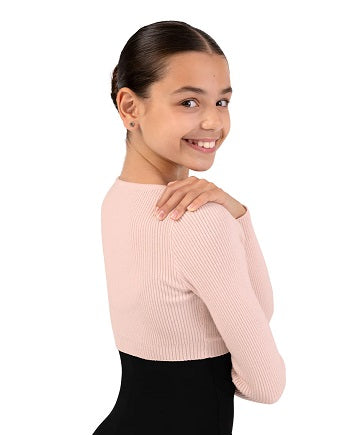 Girls Fixed Wrap Sweater