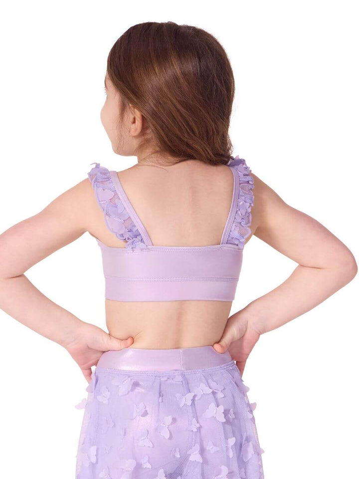 Girls Flutter Wing Top