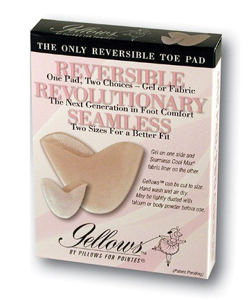 Pillows for Pointes Gellows Reversible Toe Pads
