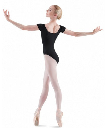 Bloch Women's Short Sleeve Leotard TALL L5402T