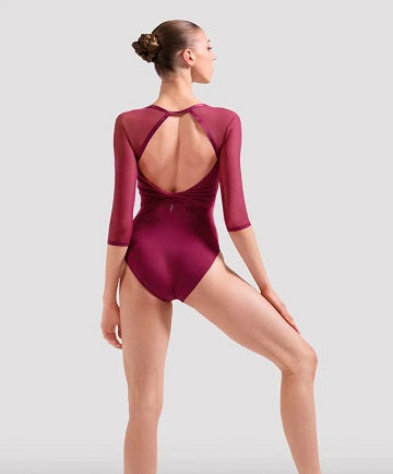 Ladies Arabesque 3/4 Sleeve Leo