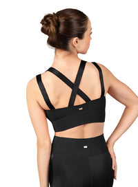 Majesty Cross Crop Top Womens