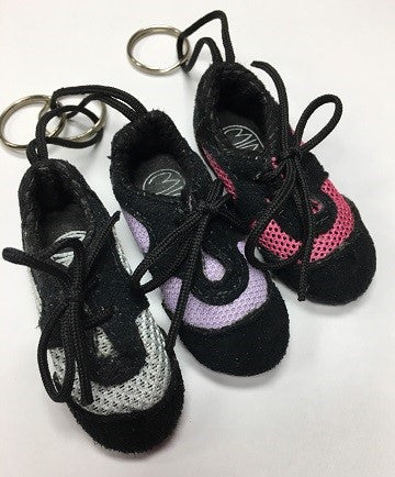 Pillows for Pointes Mini Dance Sneaker Keyring/Zipper Pull MDS