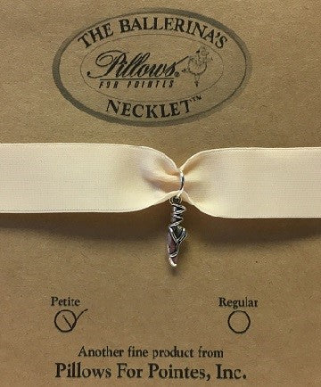 Pillows for Pointes The Ballerina's Necklet - Dancer's Ribbon Choker Necklace