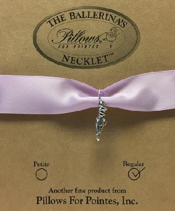 Pillows for Pointes The Ballerina's Necklet - Dancer's Ribbon Choker Necklace