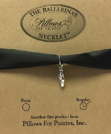 Pillows for Pointes The Ballerina's Necklet - Dancer's Ribbon Choker Necklace