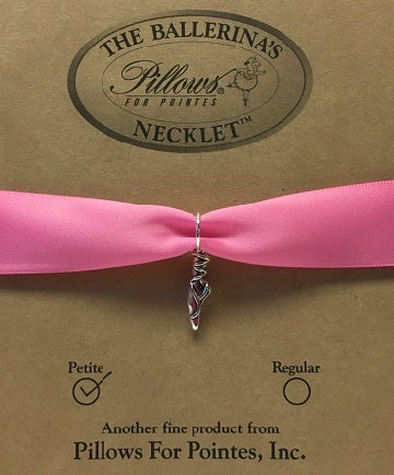 Pillows for Pointes The Ballerina's Necklet - Dancer's Ribbon Choker Necklace