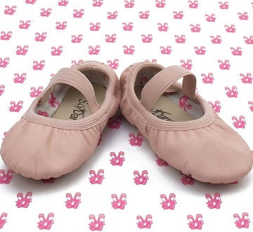 So Danca No Drawstring Childrens Leather Full Sole Ballet Shoe SD69S