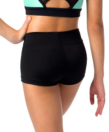 So Danca Girls Bree Microfiber V Waist Shorts SL81