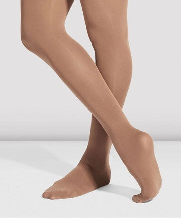 Girls Contoursoft Footed Tight