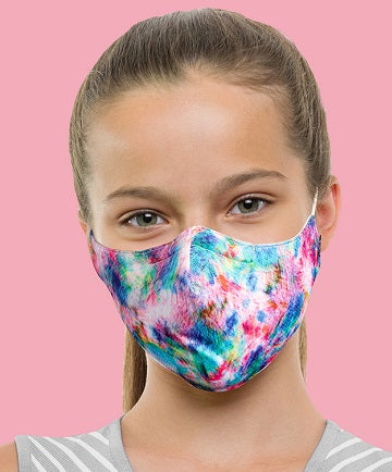 Bloch Child OSFM Printed Face Mask with Lanyard and Adjustable Ear Loops A005C