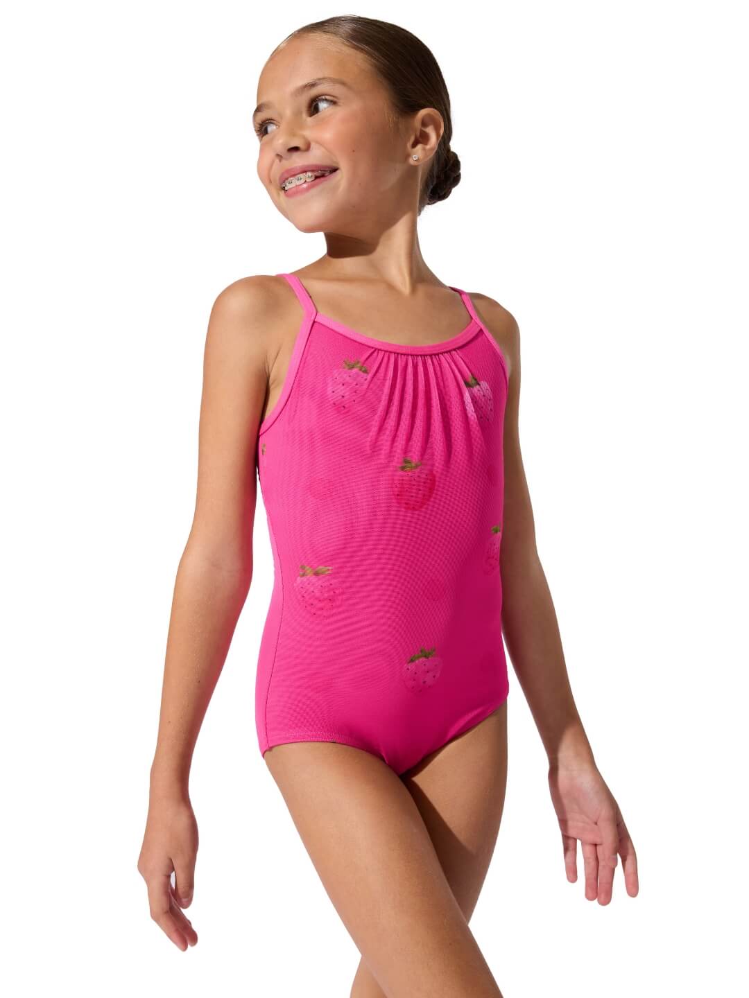 Girls Very Berry Cami Leotard