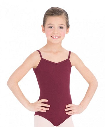 Capezio Girl's V-Neck Camisole Leotard with Double Cross Back Straps CC102C