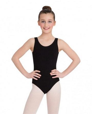 Capezio Girl's High-Neck Tank Leotard CC201C