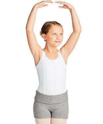 Girls Fold Over Knit Boy Shorts by Harmonie for Capezio CK10950c