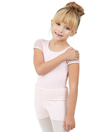 Girls Fold Over Knit Boy Shorts by Harmonie for Capezio CK10950c