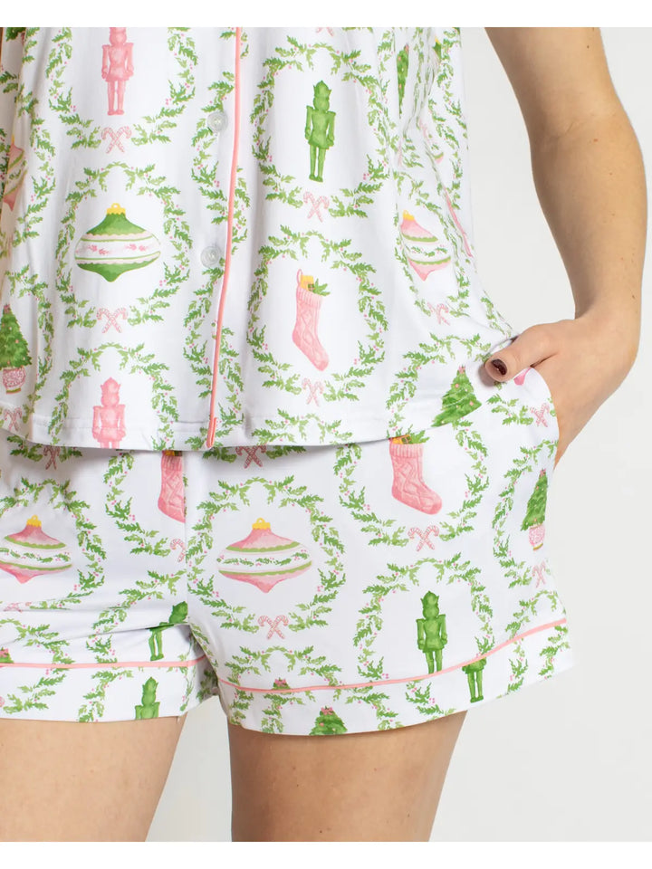 Ladies Nutcracker Dreams PJ Set