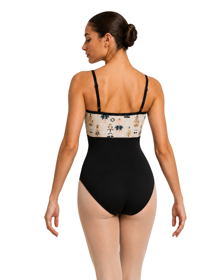 Adult Nutcracker Print Leotard