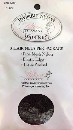 Pillows for Pointes Hair Nets 3 count