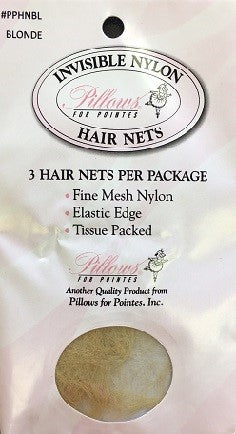 Pillows for Pointes Hair Nets 3 count