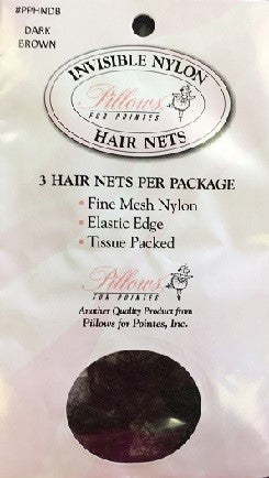 Pillows for Pointes Hair Nets 3 count